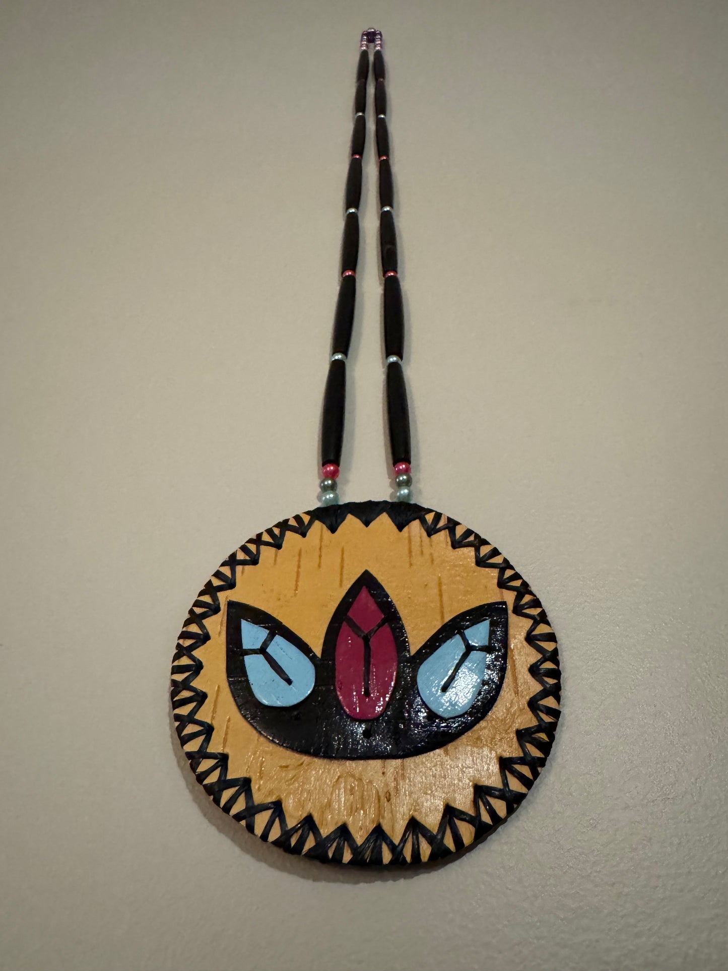 Blue/Purple Floral Medallion