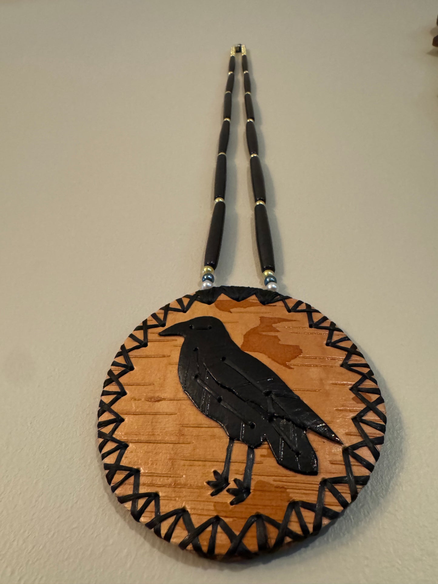 Crow Medallion