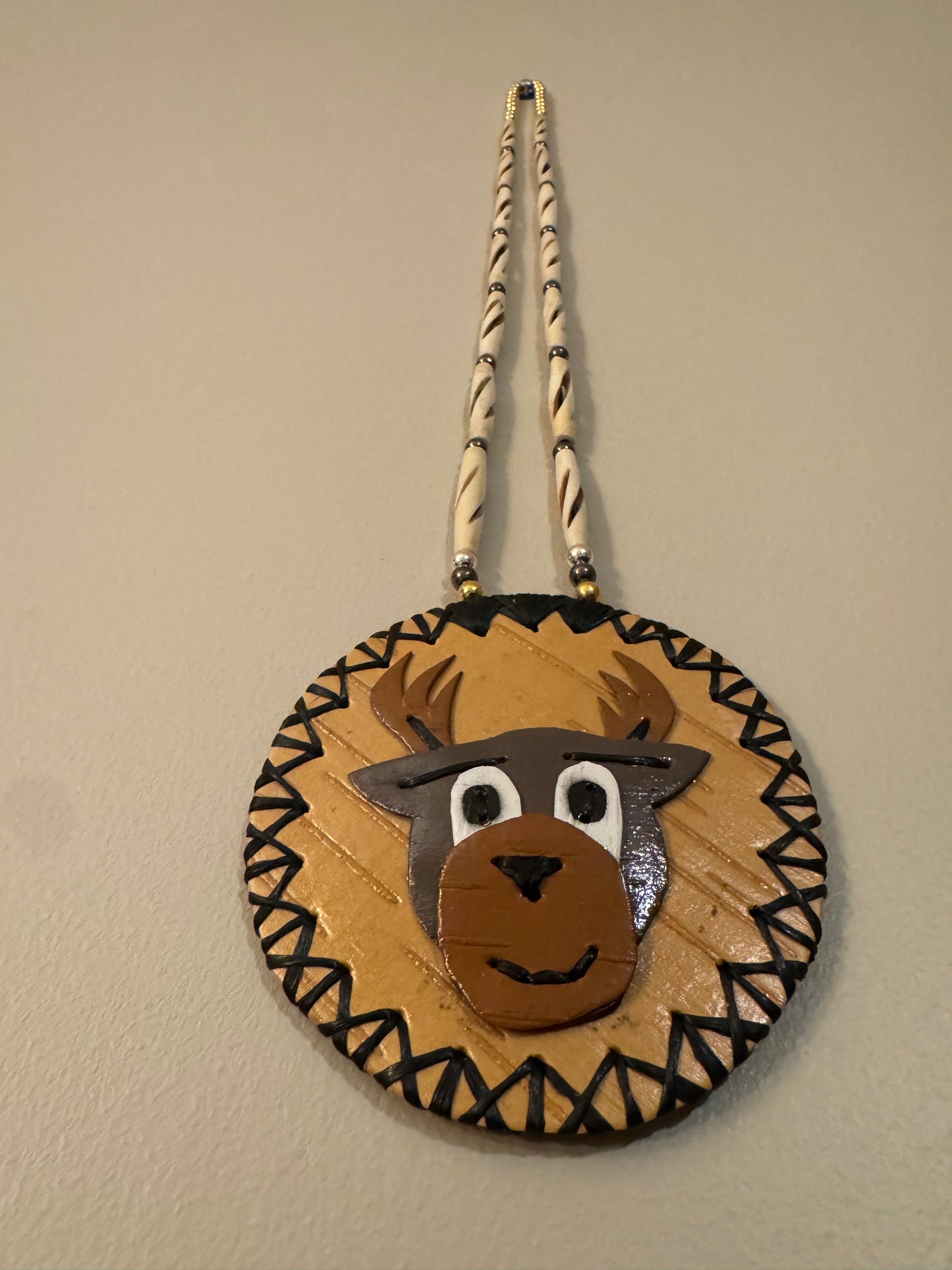 Cartoon Buck Medallion