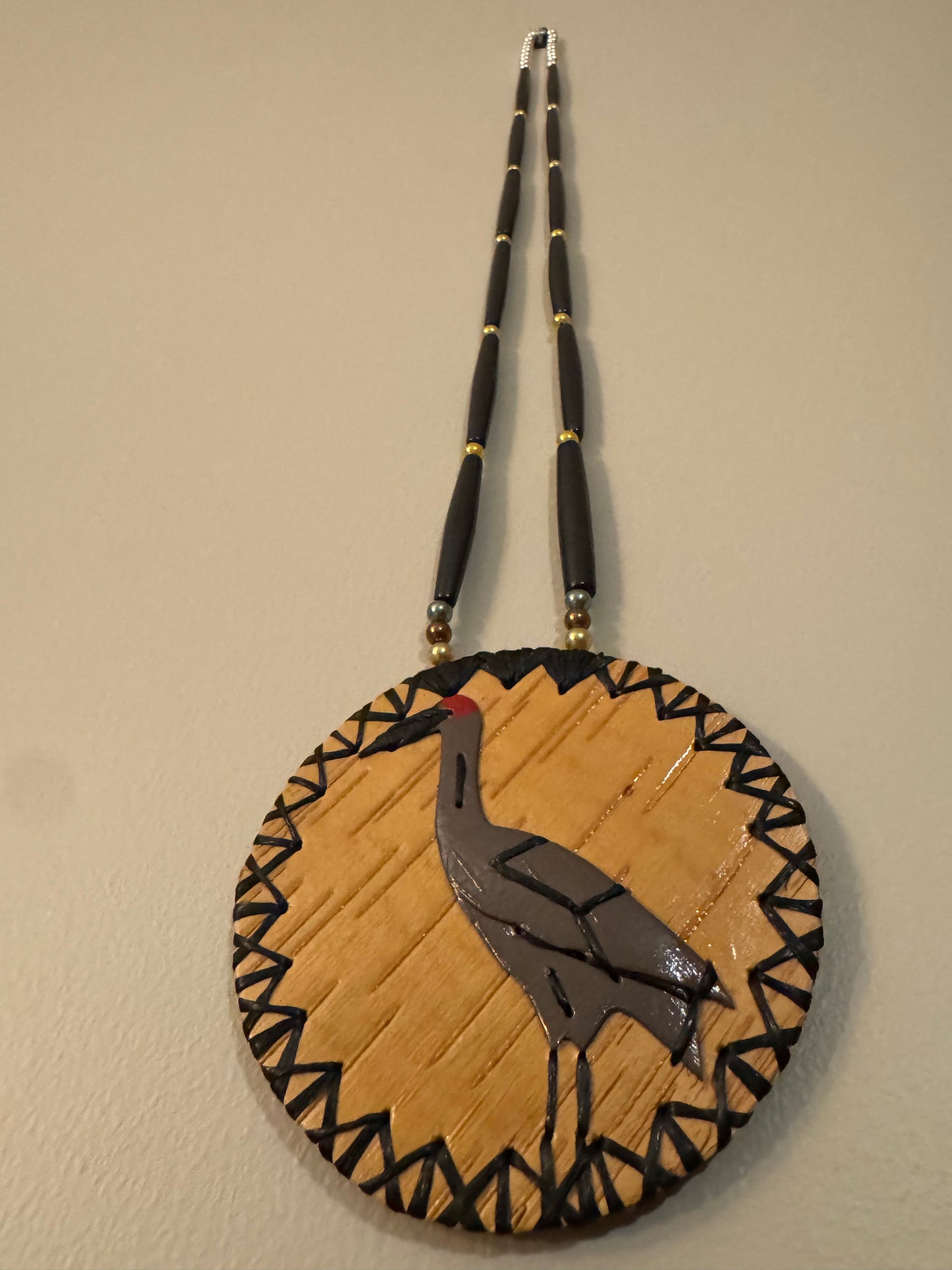 Sandhill Crane Medallion