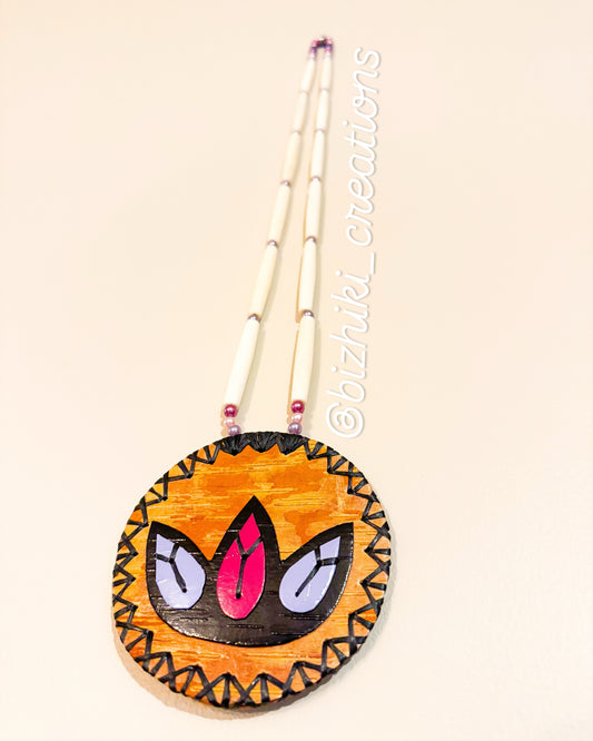 Purple/Pink Floral Medallion