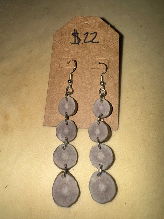 Small Quad Antler Earrings