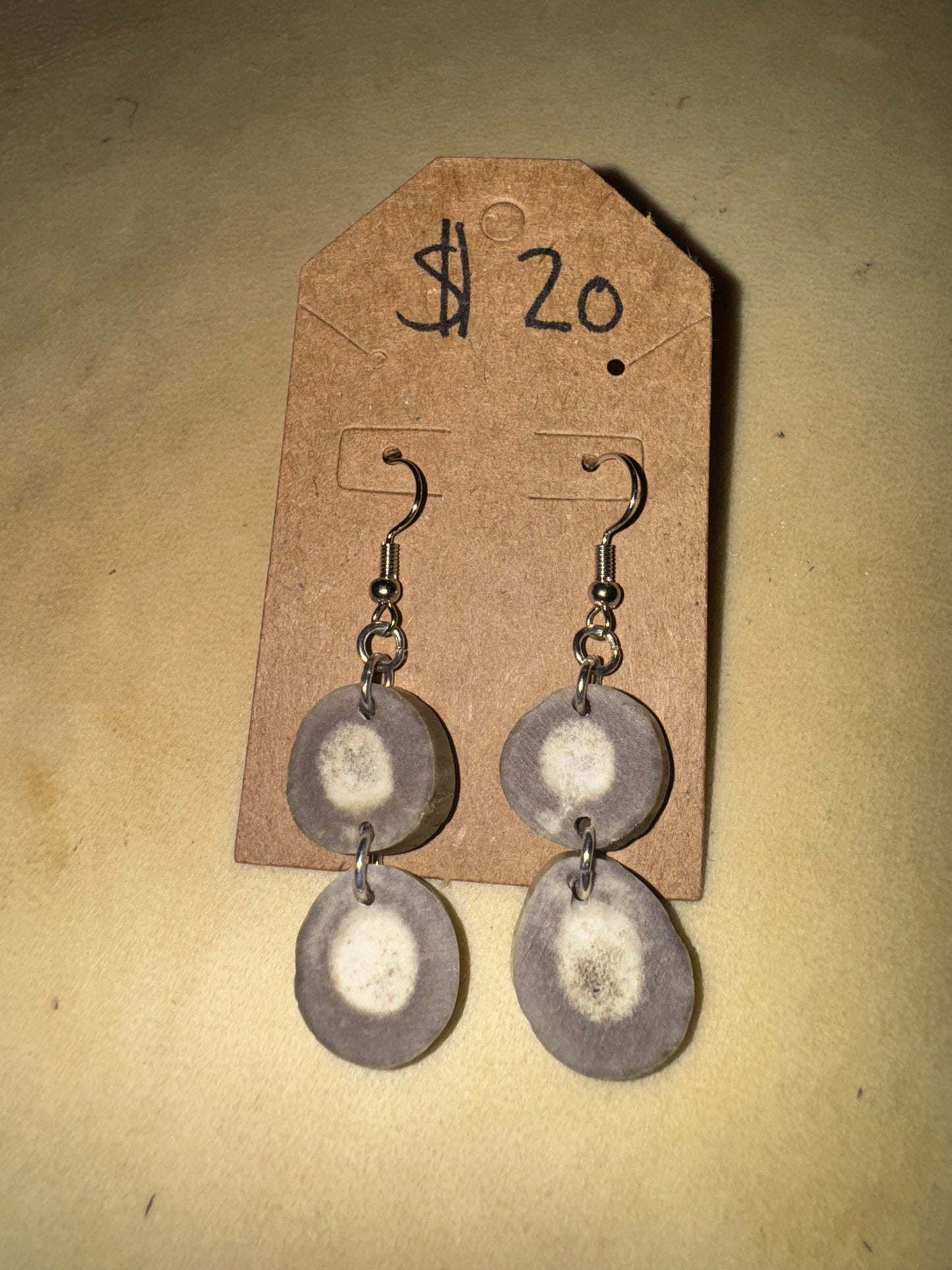 Antler Double Earrings