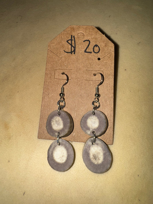 Antler Double Earrings