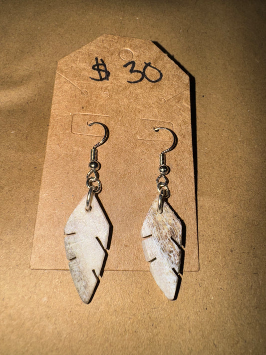 Antler Feather Pair