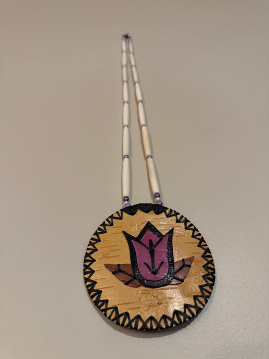 Purple Rose Medallion