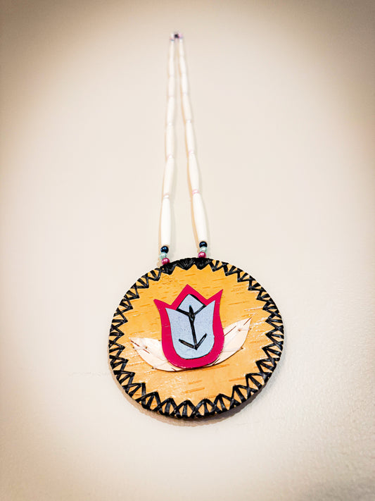 Blue/Purple Rose Medallion