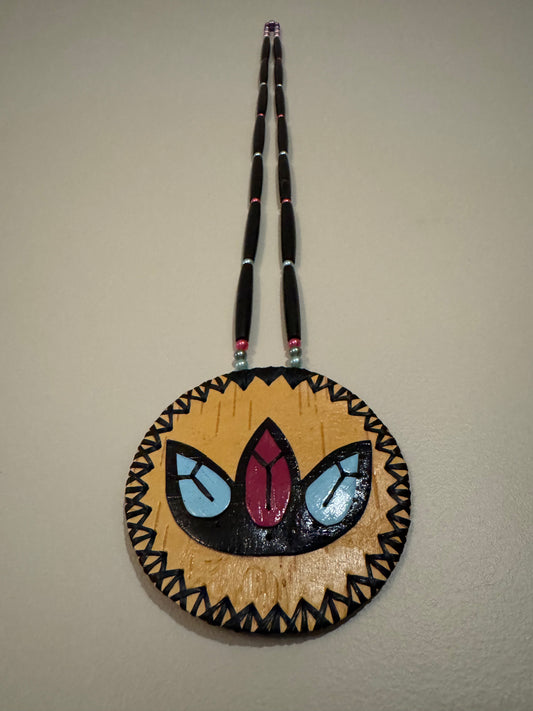 Blue/Purple Floral Medallion