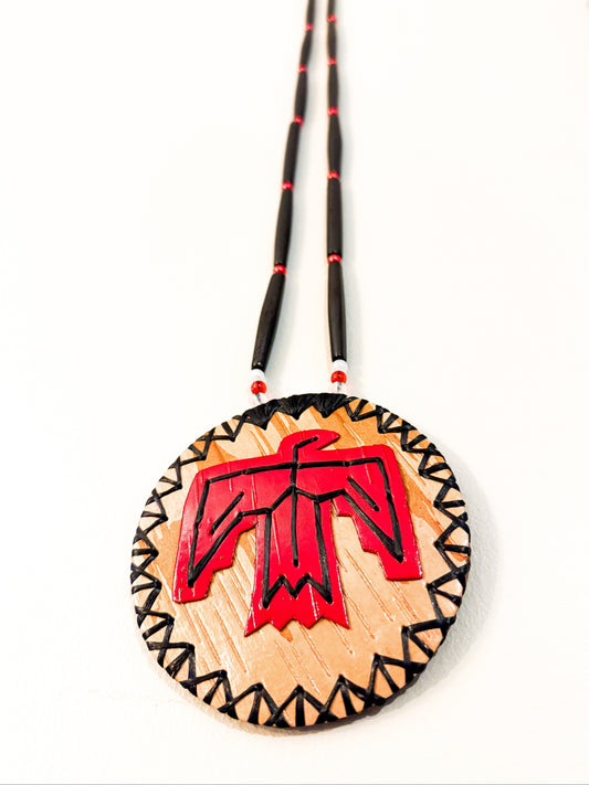 Red Thunderbird Medallion